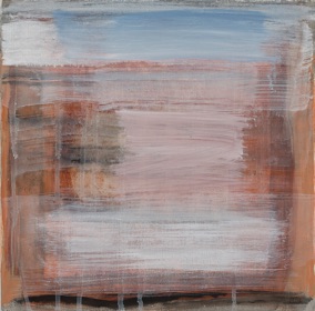 Sárggasat V, akryl 2014, 30x30cm, foto Marvin Pope